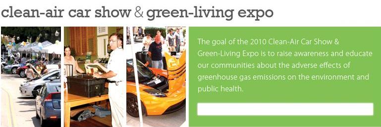 The Annual Clean Air Auto Show and Green Living Expo
